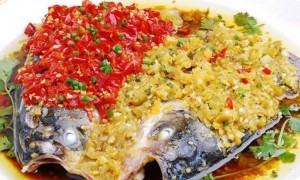 大竹特色美食东柳鱼头,加鱼头的做法