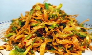 四川达州儿菜做成干咸菜方法,腌制干咸菜的方法。